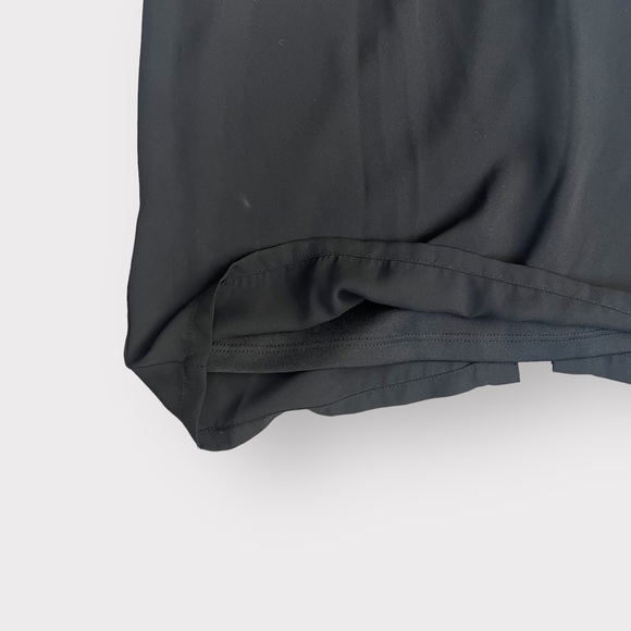 Forever 21 Black Mesh Sweetheart Peplum Dress - Picture 6 of 6